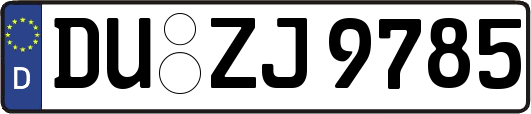 DU-ZJ9785