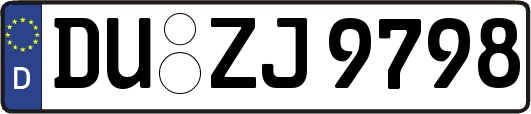 DU-ZJ9798