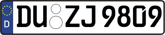 DU-ZJ9809