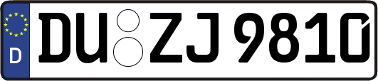 DU-ZJ9810