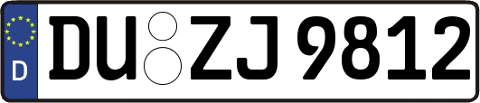 DU-ZJ9812