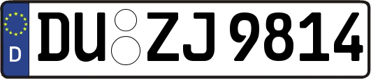 DU-ZJ9814