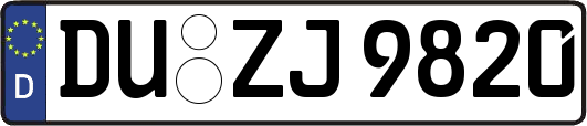 DU-ZJ9820