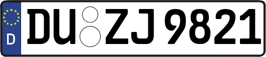 DU-ZJ9821