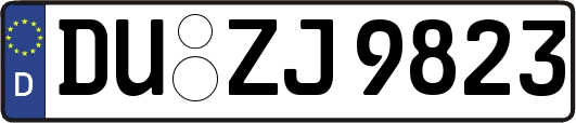 DU-ZJ9823