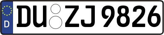 DU-ZJ9826
