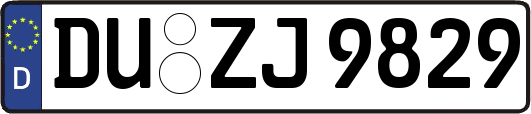 DU-ZJ9829