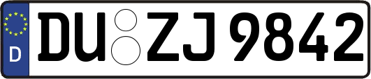 DU-ZJ9842