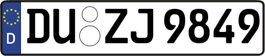 DU-ZJ9849