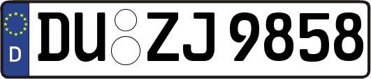 DU-ZJ9858