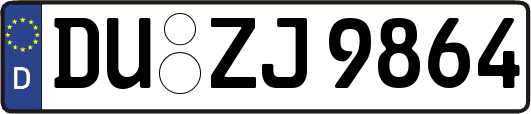 DU-ZJ9864