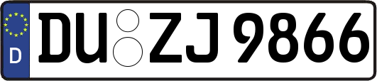 DU-ZJ9866