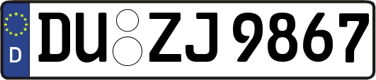 DU-ZJ9867