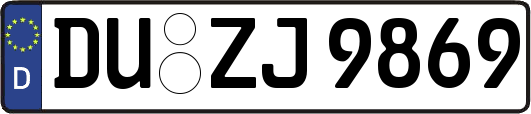 DU-ZJ9869
