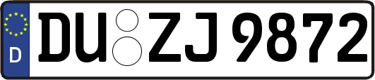 DU-ZJ9872