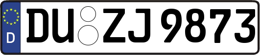 DU-ZJ9873