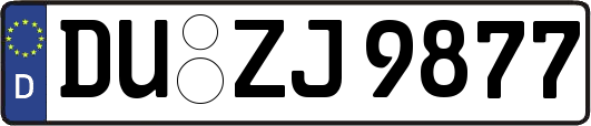 DU-ZJ9877