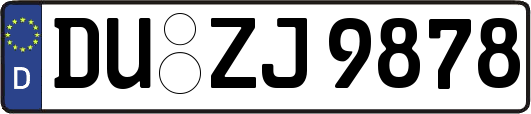 DU-ZJ9878