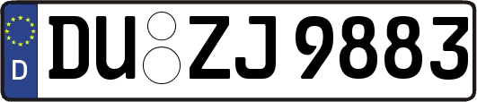 DU-ZJ9883