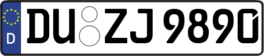 DU-ZJ9890