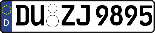 DU-ZJ9895