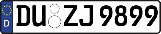 DU-ZJ9899