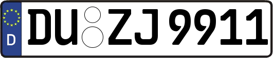 DU-ZJ9911