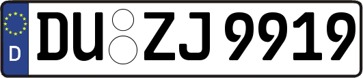 DU-ZJ9919
