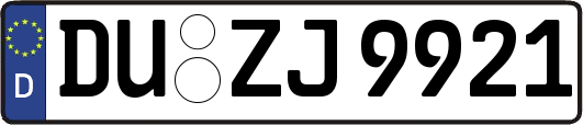 DU-ZJ9921