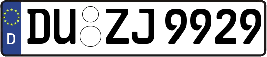 DU-ZJ9929