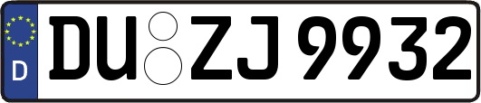 DU-ZJ9932