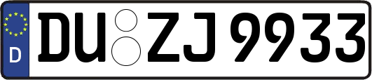 DU-ZJ9933
