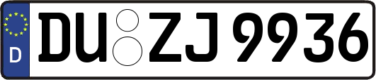 DU-ZJ9936