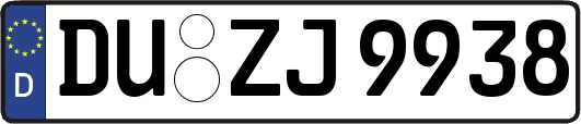 DU-ZJ9938