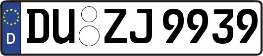 DU-ZJ9939