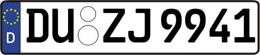 DU-ZJ9941