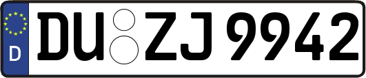 DU-ZJ9942