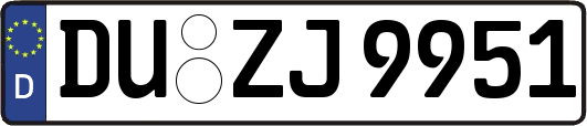 DU-ZJ9951