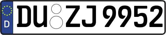 DU-ZJ9952