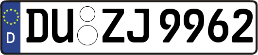 DU-ZJ9962
