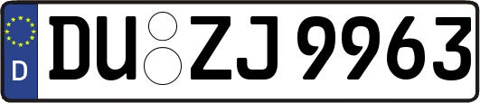 DU-ZJ9963
