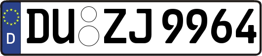 DU-ZJ9964