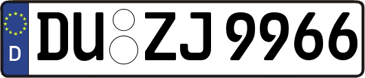 DU-ZJ9966