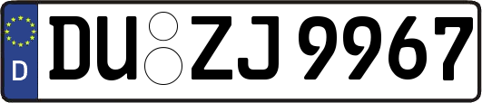 DU-ZJ9967
