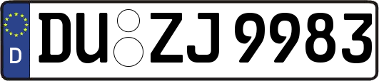 DU-ZJ9983