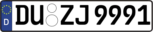 DU-ZJ9991