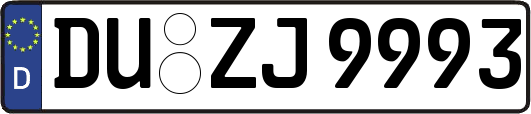 DU-ZJ9993