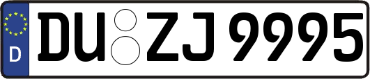 DU-ZJ9995