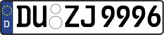 DU-ZJ9996