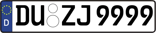 DU-ZJ9999